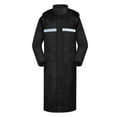 thumbnail image 4 of SHIXIAOO Imperméable Unisexe Robuste Coupe-Vent pour Activités de Plein Air Camping Randonnée Travail Manteau Long avec Bandes Réfléchissantes Port Toutes Saisons Pluie pour Femmes Grande Taille Manteaux Légers Veste de Pluie, 4 of 4