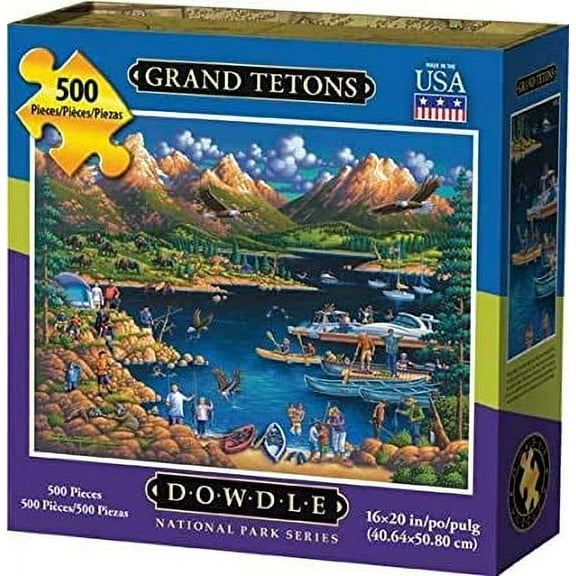 Dowdle Jigsaw Puzzle - Grand Teton - 500 Pieces
