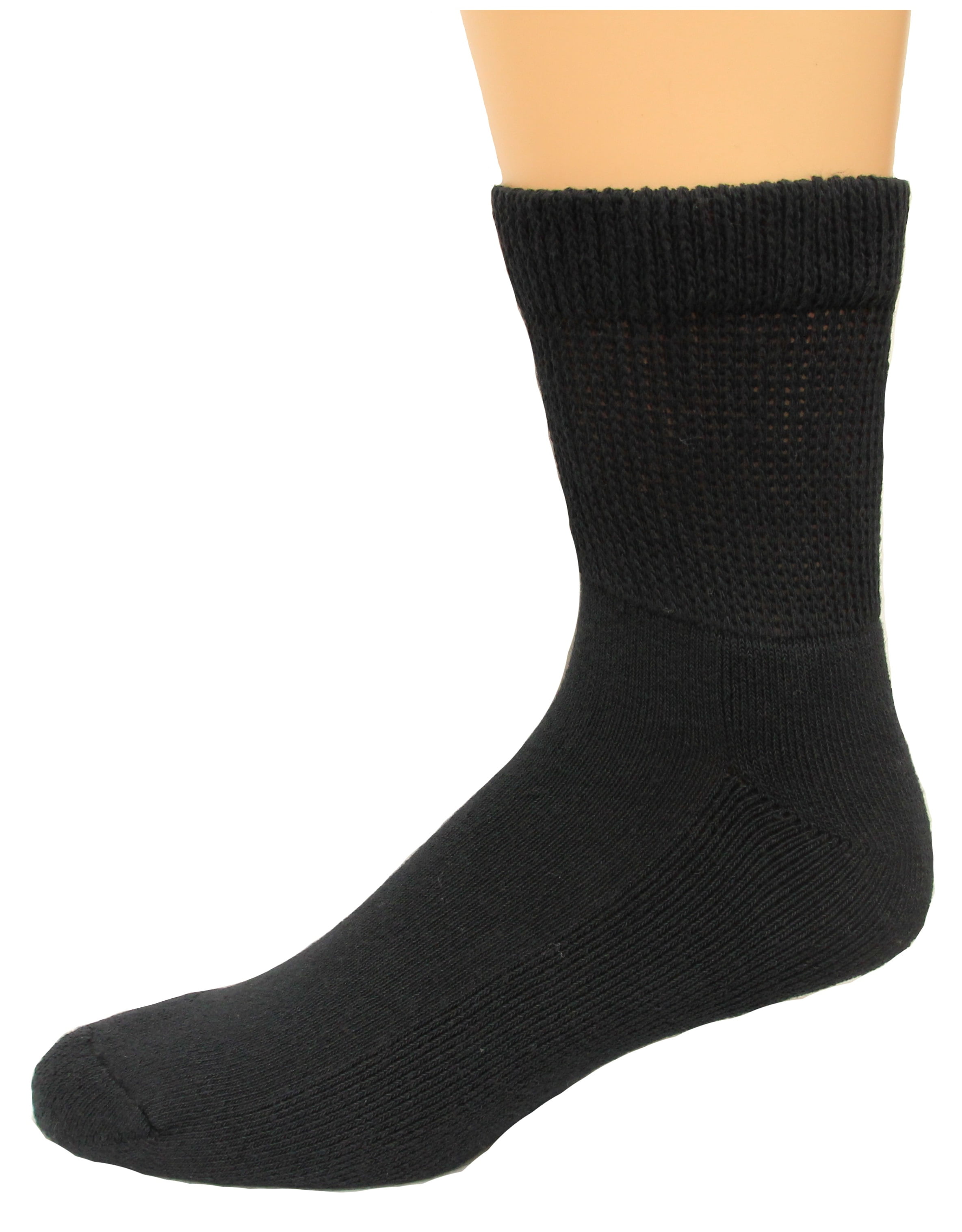 Carolina Ultimate NonBinding Quarter Socks 2 Pair, Black, Men's 1216