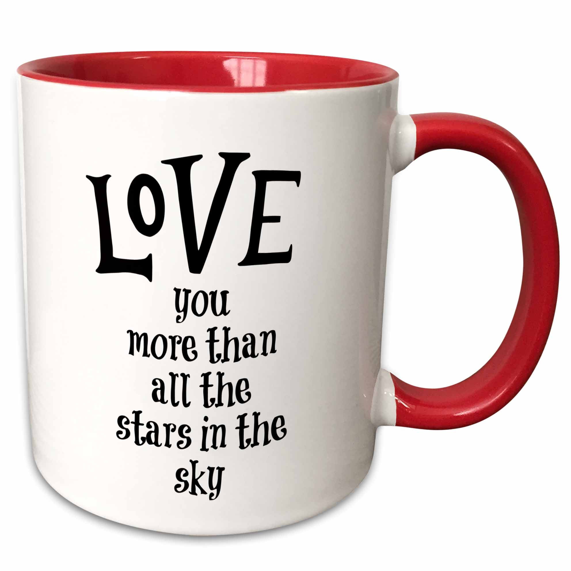 3drose Love You More Than All The Stars In The Sky Two Tone Red Mug 11 Ounce Walmart Com Walmart Com 3drose Love You More Than All The Stars In The Sky Two Tone Red Mug 11 Ounce Walmart Com Walmart Com