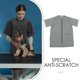 thumbnail image 3 of unbranded Mandil Impermeable Para Peluqueros Con Bolsillos Y Transpirable Gris, 3 of 7