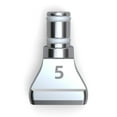 thumbnail image 1 of Stylo de Forage à Pointe Argentée Métal Head Détachable Remplacement Stylo Diamant Outil DIY, 1 of 7