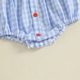 thumbnail image 4 of Newborn Halloween Outfit Girl Boy Pumpkin Bubble Romper Baby Girl Boy Outfits, 4 of 5