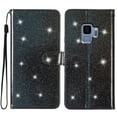 thumbnail image 1 of Compatible with Samsung Galaxy S9 Sparkling Glitter Wallet Case with Card Pocket Flip Cover, 1 of 5
