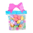 thumbnail image 3 of Huevos de Pascua decorativos multiusos para manualidades, decoración de huevos de espuma resistente para rellenos de jarrones, decoración del hogar, Moteos dorados, 3 of 8