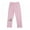 Pink, variant on XBASW Baby Kids Girls Embroidered Leggings Cotton Strecthy Trousers for Spring Fall Toddler Bottoms Pants 1-6 Years