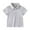 Grey, variant on Toddler Boys Polo Shirts Solid Short Sleeve Lapel Button Down T-Shirt Summer Loose Single T Shirt Top Kids Cute Playwear Top