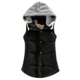thumbnail image 1 of CEHVOM Manteau Sans Manches Décontracté pour Femmes avec Fermetures Éclair Solides et Chaud, 1 of 4