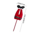 thumbnail image 3 of Japceit Fabric Elf Leg Christmas Decor, Plush Character Leg Scene Ornament, Whimsical Holiday Display for Tabletop, Mantel, Thematic Setup, 3 of 6