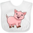 thumbnail image 3 of Inktastic Cute Pig Boys or Girls Baby Bib, 3 of 4