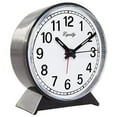 Equity by La Crosse 14075 Black Analog WindUp Alarm Clock