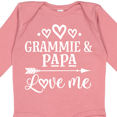 thumbnail image 4 of Inktastic Grammie and Papa Love Me Boys or Girls Long Sleeve Baby Bodysuit, 4 of 5