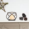 thumbnail image 5 of Hawoo Glass Candle Holders Metal Geometric Candlestick for Christmas, Black, 5 of 9