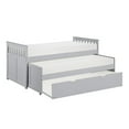 thumbnail image 2 of Lexicon Orion 81.5" Transitional Wood Twin/Twin Bed with Twin Trundle in Gray, 2 of 7