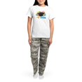 thumbnail image 4 of CafePress - 2026 Graduation Women's Light Pajamas - Women's Short Sleeve Print T-Shirt and Pants Light Cotton Pajama Set, 4 of 7