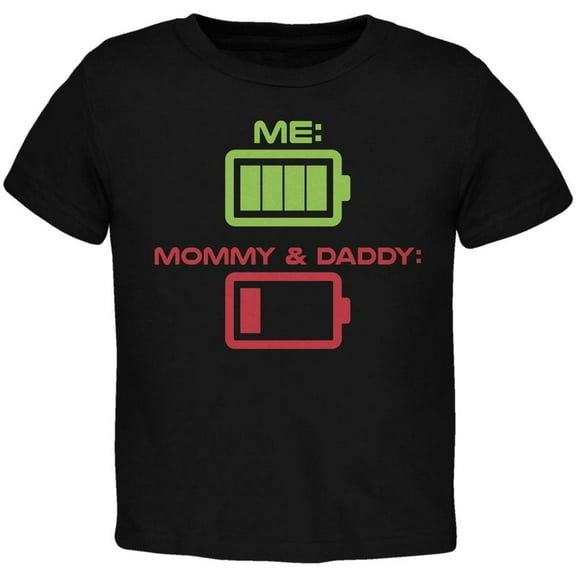 Funny Child Battery Black Toddler T-Shirt - 2T