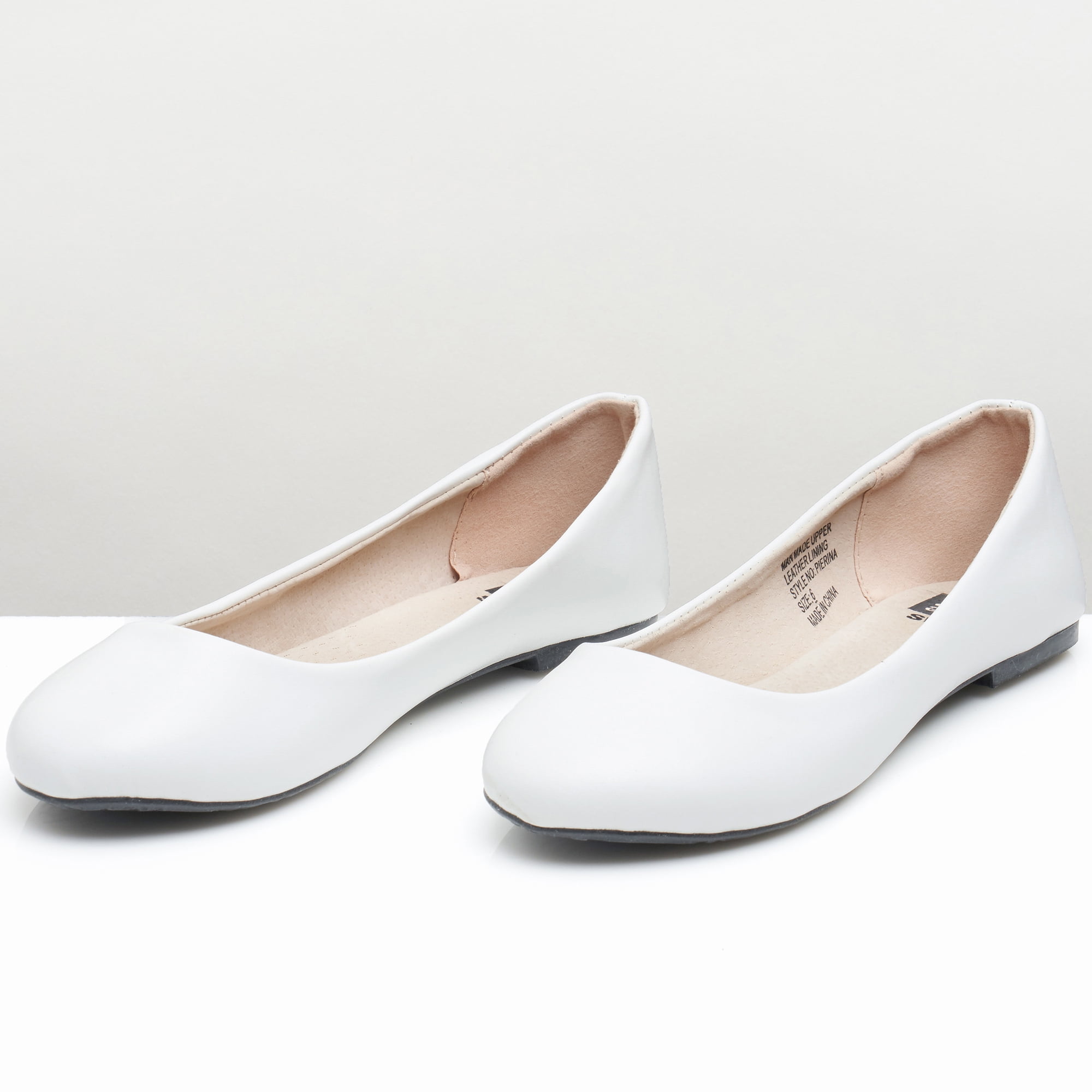 Alpine Swiss Pierina Womens Ballet Flats Round Toe Slip On