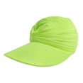 thumbnail image 2 of TOPTIE Sun Visor Hat Wide Brim Foldable Elastic Hat Quick-Dry-Neon Yellow, 2 of 6