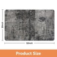 thumbnail image 4 of Transform Spaces with Modern Abstract Gray Runner Rug: 20x32 inch Soft, Non-Slip, Low Pile, Machine Washable Carpet - Perfect for Bathroom, Laundry Room, Kitchen, Entryway, Hallway, Bedroom, 4 of 5