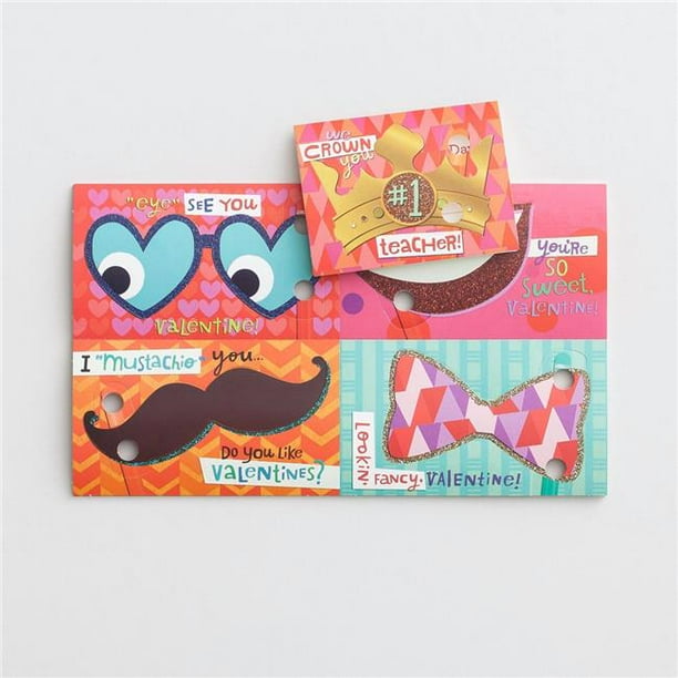 Card Boxed Valentine Silly Disguises Child Box Of 32 Walmart Com Walmart Com