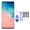 Blue, variant on Nieyigj 6.1 Inch Display Screen Replacement for Samsung Galaxy S10 SM-G9730, TFT Digitizer Assembly with Frame and Repair Tool Kit, Silver