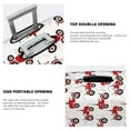 thumbnail image 5 of Fotbe Red Wheeled Tractors Luggage Cover Protector,Suitcase Protector,Scratch and Dirt Resistant,Fits 18-32 Inch Luggage-X-Large, 5 of 9