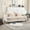 Beige, variant on Gray Chenille Upholstered 2-Person Sofa / Adds Warmth to Home Decor