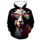 thumbnail image 2 of Sudadera con capucha de oveja con estampado 3D para hombre, sudadera con capucha con estampado de animales de cabra novedosa, sudaderas casuales de hip hop, sudaderas geniales de manga larga, 2 of 5