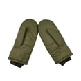thumbnail image 2 of Manoplas de invierno para hombre y mujer, gruesas, cómodas, ligeras, de plumón de algodón, para clima frío. Verde, 2 of 6