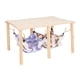 thumbnail image 2 of Escondite de hamacas conejillo de indias con soporte de madera hamacas dobles nido de cama de hamaca para para loro de de planeador de azúcar, 2 of 9