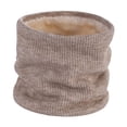 thumbnail image 2 of Calentador de cuello de invierno, cómodo y térmico, para ciclismo en climas fríos Beige, 2 of 8