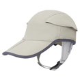 thumbnail image 4 of Baseball Cap Breathable Fisherman Cap Beach Sun Hat for Camping Travel Beach khaki, 4 of 8