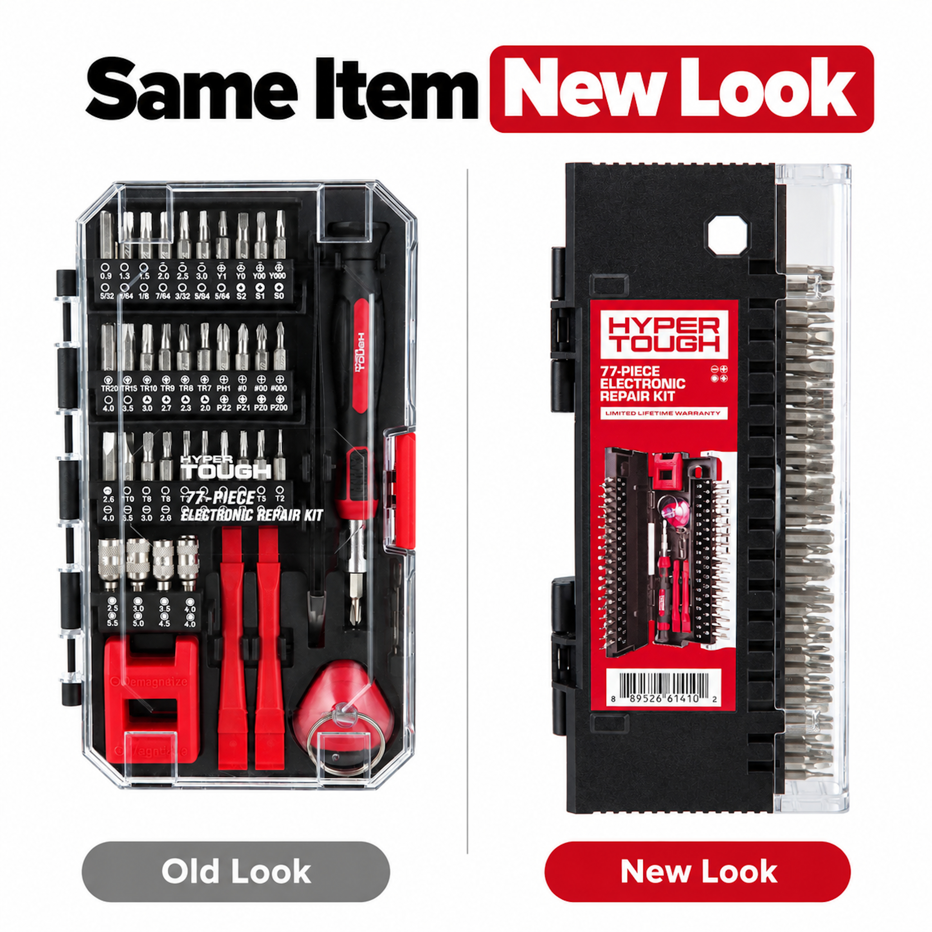 Hyper Tough 77-Piece Precision Tool Kit with Case photo 2