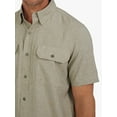 thumbnail image 3 of Chaps Men's and Big Men's Short Sleeve Everyday Performance Chambray Shirt, Sizes S-3XL, 3 of 7