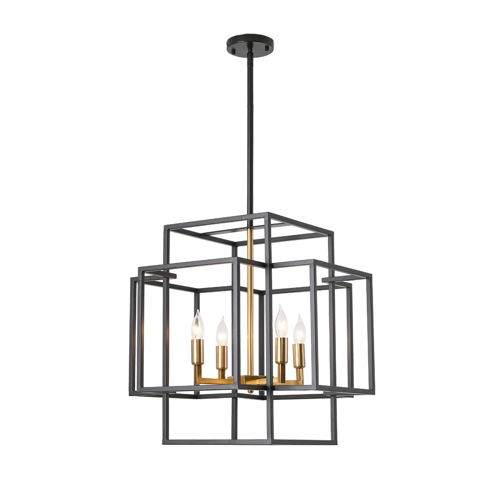 light lantern rectangle chandelier