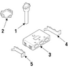 Genuine OE Acura PCM Bracket - 8-97110-053-0