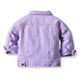 thumbnail image 4 of JGTDBPO Coat For Toddlers Fashion Children'Sr Thick Outerwear Denim Tie Dye Coats Button Down Children'S Thick Jean Jackets For Boys And Girls, 4 of 9