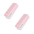 thumbnail image 1 of Oleegame 2PC Mini Bag Sealer Heat Seal Tool Upgraded 2 In 1 Rechargeable Portable Handheld Vacuum Food Sealer 2024 Portable Mini Sealing Household Machine For Snacks Vegetable Fresh Storage Pink, 1 of 9
