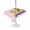 LightPink, variant on Outdoor Tablecloth with Umbrella Hole for Patio/Picnic/Party/Camping, Pink Flowers Waterproof Table Cloth Rectangle Table Cover Washable, Spring Floral Summer Botanical Striped Farmhouse (52"x 70")