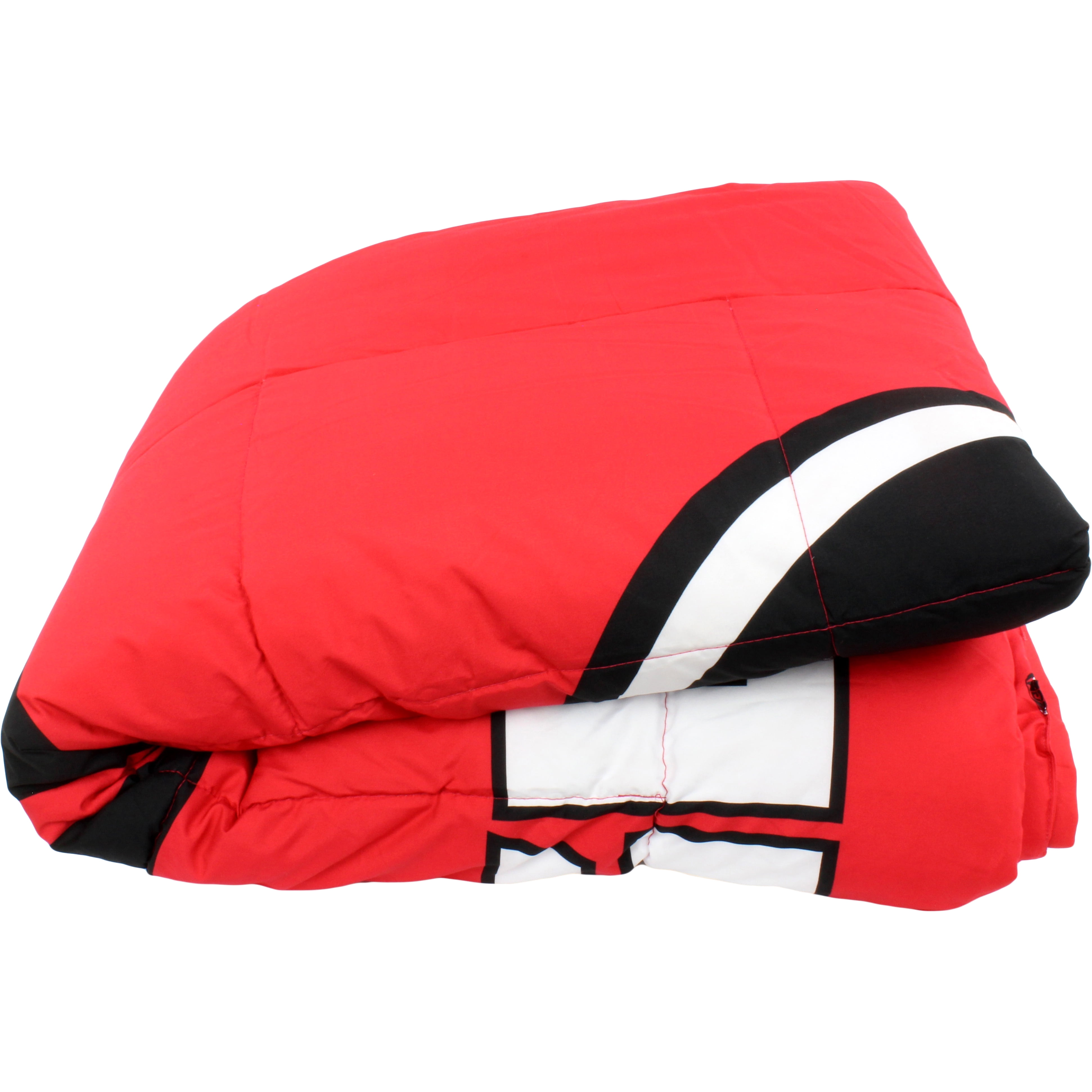 Georgia Bulldogs Reversible Big Logo Soft and Colorful Comforter, Twin