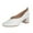 Beige, variant on Wensltd Chunky Heels Mary Jane Shoes for Women Closed Toe Work Pumps Comfortable Round Toe Dress Wedding Shoes