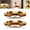Gold-2 Pcs, variant on Floating Wall Shelf with Built-in Ambient LED Light, Wall Mounted | Floating Shelves with LED Lights, Elevate Space with Elegance, Space-Saving