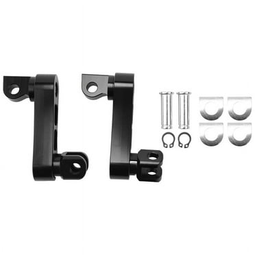 Motorcycle Adjustable Passenger Footpegs Highway Pegs Male Mount Foot Peg Clamp Support Extensions Bracket B