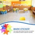 thumbnail image 2 of Miangastore 30pcs Color Carpet Mark Sticker Star Children's Game Education Puzzle Mark Sticker, 2 of 8