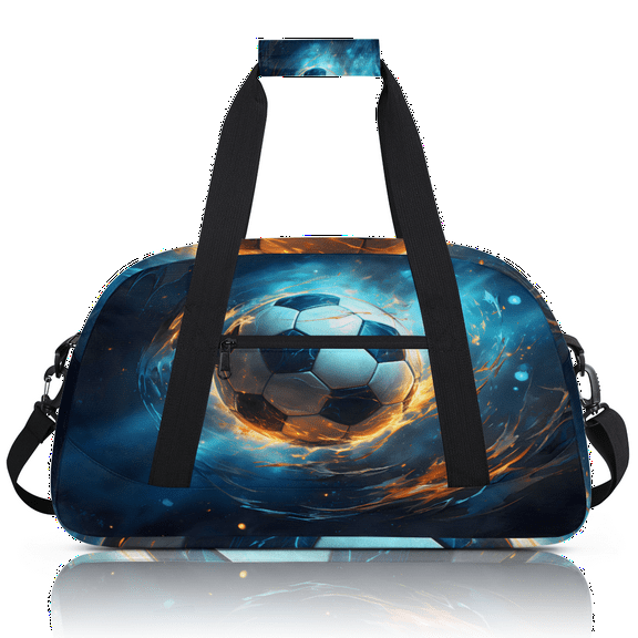 Herdesigns Sports Duffle Bags Travel Duffle Bag Gym Bag Funny Soccer Weekender Travel Bag Waterproof Overnight Bag Carry On Travel Tote Bag Dance Bags