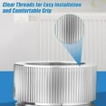 thumbnail image 2 of 2Pcs Thermostat Adapter, Stainless Steel Thermostat Adapter With Wrench, 2 of 4