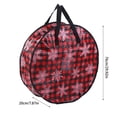 thumbnail image 3 of Aodebiao Christmas Wreath Storage Bag, Waterproof Zippered Container with Handles for Holiday Decorations, 3 of 6