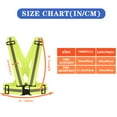 thumbnail image 4 of AYKRM 9 Color Reflective Vest with Hi Vis Bands, Fully Adjustable & Multi-Purpose: Running, Cycling, Motorcycle Safety, Dog Walking - High Visibility, 4 of 4