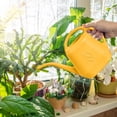 thumbnail image 6 of HomelyJoy Yellow Plant Watering Pot, 1 Gallon Large Capacity Plastic Garden Watering Can with Long Spout and Non Slip Handle for Home Lawn and Office, 6 of 8