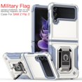 thumbnail image 1 of Case compatible Samsung Z Flip3 Shockproof Magnetic With Ring Holder Cheap and fine, 1 of 5